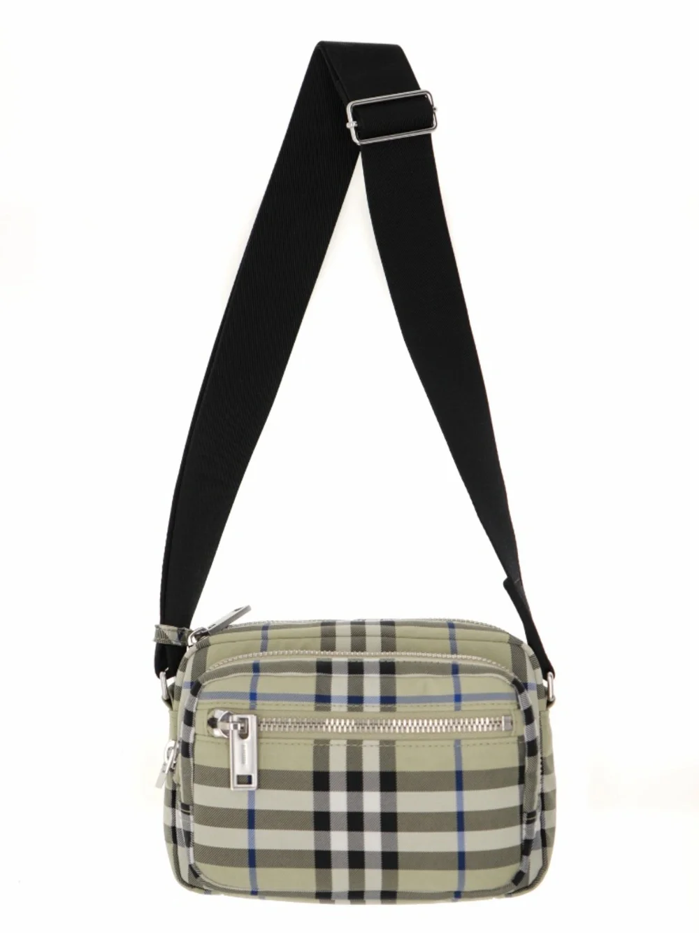 Burberry Warner Camera Crossbody Bag Lichen IP Check New